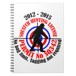 Jagdgenehmigung Notizblock