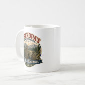 Jagdgeschenk für Opa Opa Kaffeetasse (Vorderseite Links)