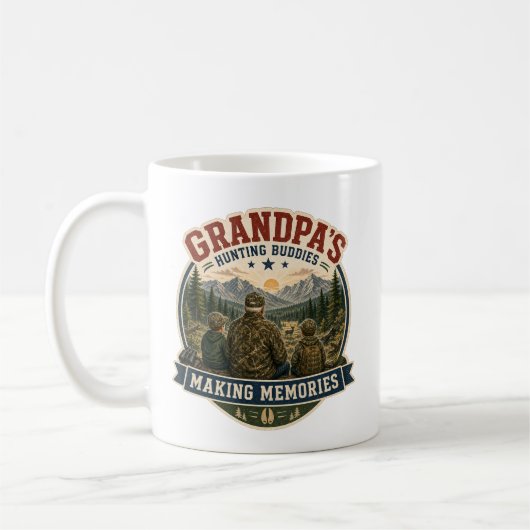 Jagdgeschenk für Opa Opa Kaffeetasse (Links)