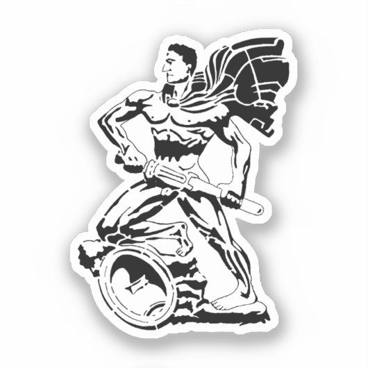 Jagdgeschwader 11 (JG 11) Emblem Aufkleber (Vorderseite)