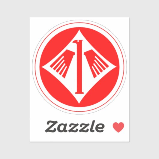 Jagdgeschwader 1 (JG 1) Oesau Insignia Aufkleber (Blatt)