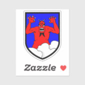 Jagdgeschwader 1 (JG 1) Oesau Stab I Gruppe I Aufkleber (Blatt)