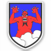 Jagdgeschwader 1 (JG 1) Oesau Stab I Gruppe I Aufkleber (Vorderseite)