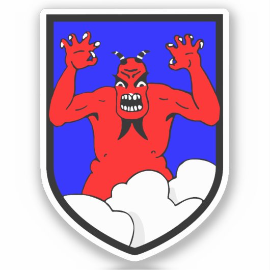 Jagdgeschwader 1 (JG 1) Oesau Stab I Gruppe I Aufkleber (Vorderseite)