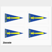 Jagdgeschwader 2 (3./JG 2) Richtofen Staffel 3 Rechteckiger Aufkleber (Blatt)