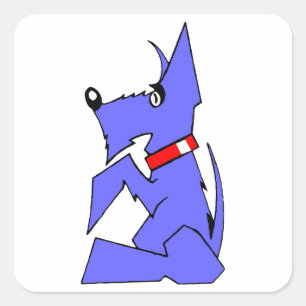 Jagdgeschwader 2 (JG 2) Graf von Sponeck Emblem Quadratischer Aufkleber