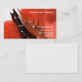 Jagdgewehr-Visitenkarte 3 Visitenkarte (Vorne/Hinten)