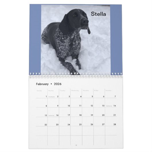 Jagdhund-Bezirk 2019/2020 Kalender (Feb 2026)