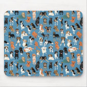 Jagdhund-Bezirks-Mausunterlage Mousepad (Vorne)