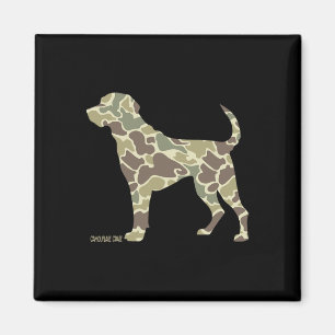 Jagdhund Camouflage Camouflage Hund Labrador Jagd Magnet