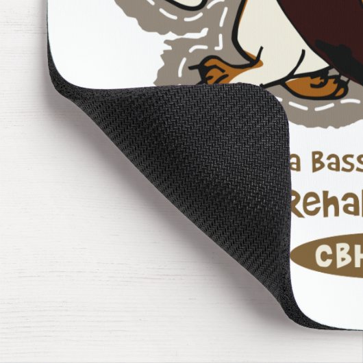 Jagdhund-Flecken Mousepad (Ecke)