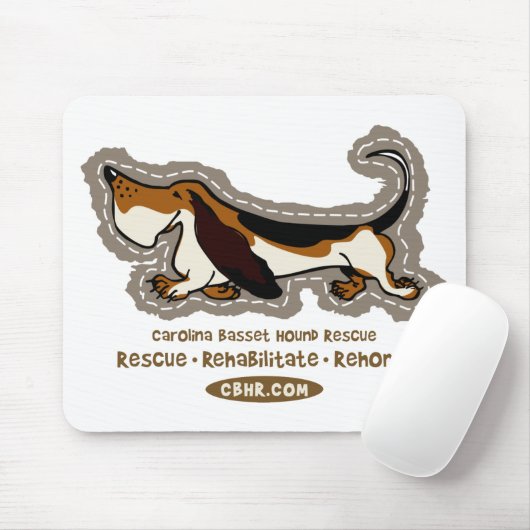 Jagdhund-Flecken Mousepad (Mit Mouse)