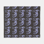 Jagdhund-Fleece-DeckeThrow Fleecedecke (Vorderseite (Horizontal))