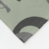 Jagdhund-Fleece-DeckeThrow Fleecedecke (Ecke)