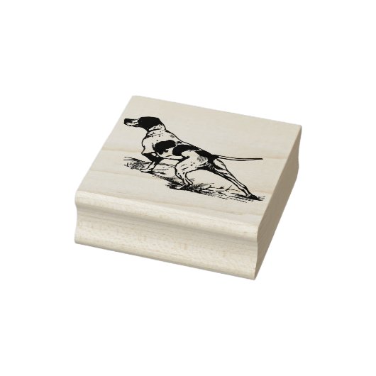 Jagdhund Gummistempel (Stempel)