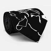 Jagdhund-HundeKrawatten-stilvolle Krawatte (Gerollt)