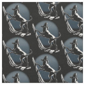 Jagdhund-Kunst-Gewebe-Gewebe-Jagd-Hundemuster Stoff (Nahaufnahme)