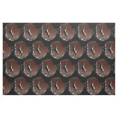 Jagdhund-Kunst-Gewebe-Gewebe-Jagd-Hundemuster Stoff (Fat Quarter (45,7 x 55,9 cm))