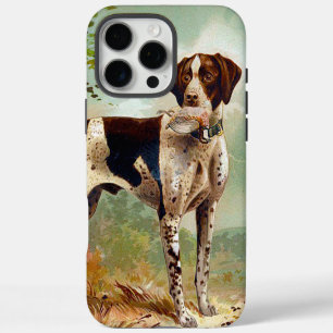Jagdhund mit Vogel im Maul iPhone 16 Pro Max Hülle