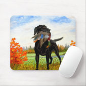 Jagdhund Mousepad (Mit Mouse)