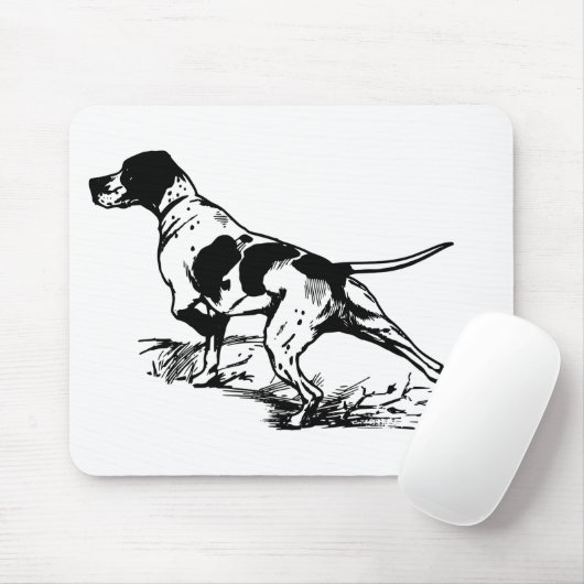 Jagdhund Mousepad (Mit Mouse)