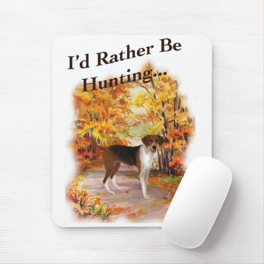 Jagdhund Mousepad (Mit Mouse)