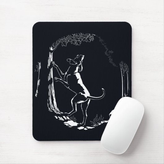 Jagdhund Mousepad Jagd-Hundekunst-Geschenke u. (Mit Mouse)