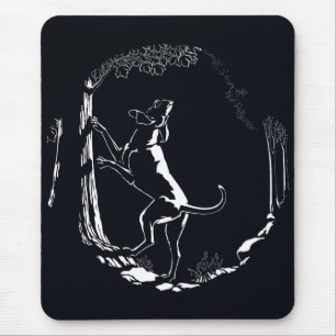Jagdhund Mousepad Jagd-Hundekunst-Geschenke u.
