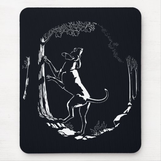 Jagdhund Mousepad Jagd-Hundekunst-Geschenke u. (Vorne)