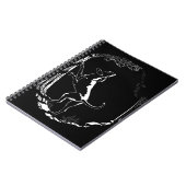 Jagdhund-Notizbuch-Hundezeitschriften-Buch Notizblock (Linke Seite)