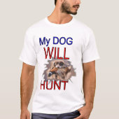 Jagdhund T-Shirt (Vorderseite)