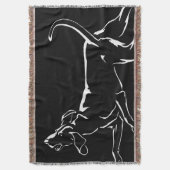 Jagdhund-umfassende Jagd-Hundekunst-Wurfs-Decke Decke (Vorderseite Vertikal)