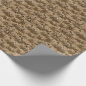 Jagdhunde Bettbezug Geschenkpapier (Ecke)