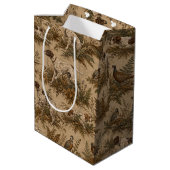 Jagdhunde Bettbezug Mittlere Geschenktüte (Rückseite Schrägansicht)