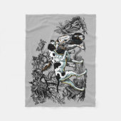 Jagdhunde Fleecedecke (Vorderseite)