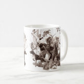 Jagdhunde  kaffeetasse (VorderseiteRechts)