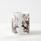 Jagdhunde  kaffeetasse (Mittel)