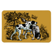 Jagdhunde Magnet (Horizontal)