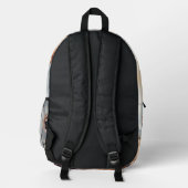 Jagdhunde-Rucksack Bedruckter Rucksack (Rückseite)