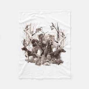 Jagdhunde ,Schusshunde,Jagdsaison Holzwall Ar Fleecedecke
