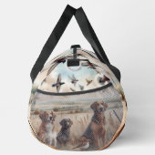 Jagdhunde und Enten Duffle-Taschen Duffle Bag (Rechts)