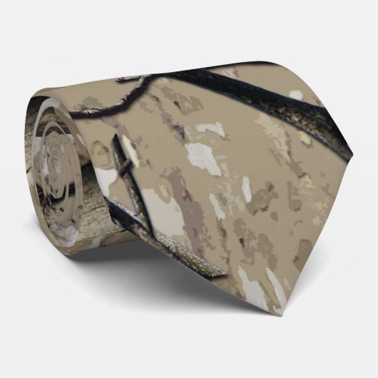Jagdkamouflage Muster 5 Krawatte (Gerollt)