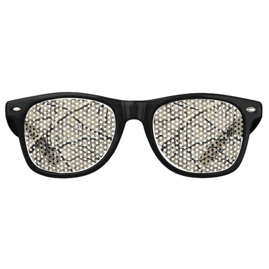 Jagdkamouflage Muster 5 Partybrille (Vorderseite)