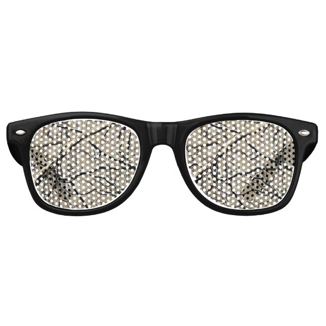 Jagdkamouflage Muster 5 Partybrille (Vorderseite)