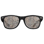 Jagdkamouflage Muster 8 Partybrille (Vorderseite)