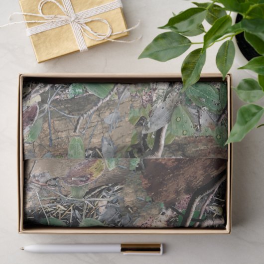 Jagdkampfmuster 4 seidenpapier (Geschenk)