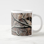 Jagdkampfmuster 8 Jumbo-Tasse (Rechts)