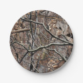 Jagdkampfmuster 8 pappteller (Vorderseite)