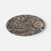 Jagdkampfmuster 8 pappteller (Schrägansicht)