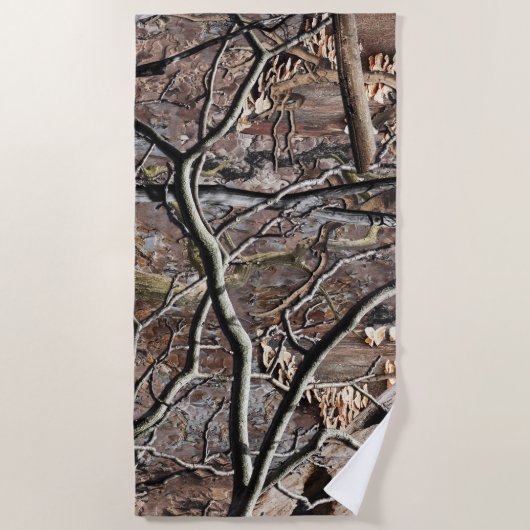 Jagdkampfmuster 8 strandtuch (Vorderseite)